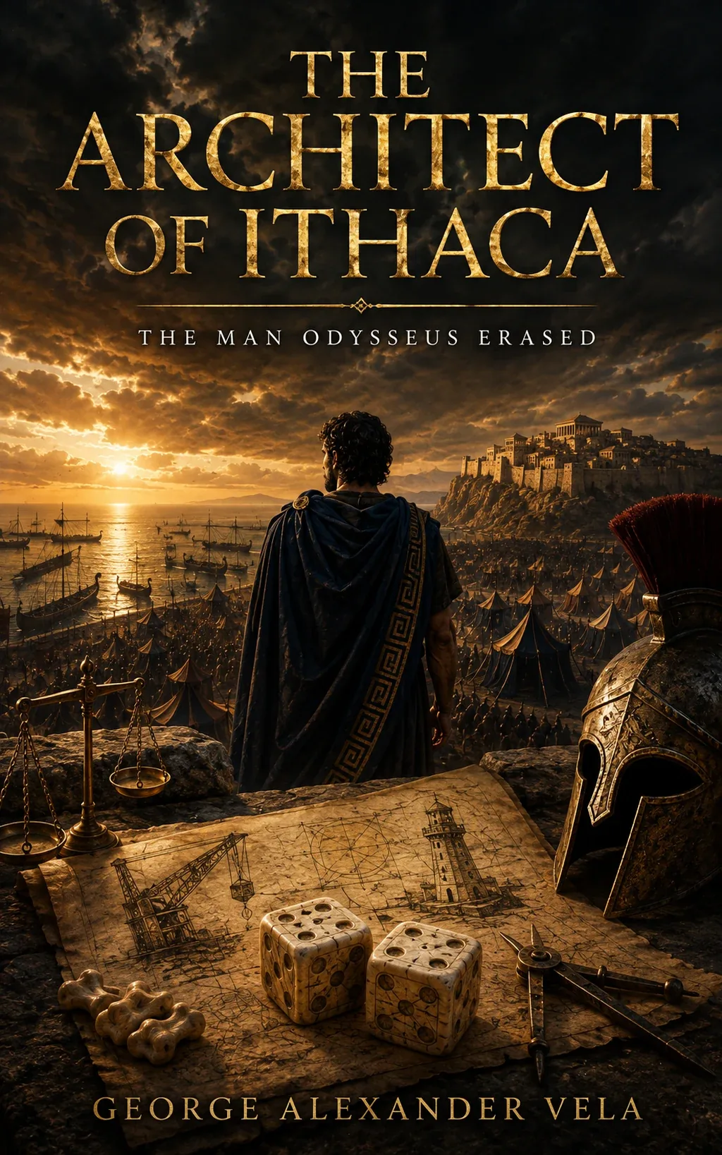 The Architect of Ithaca: The Man Odysseus Erased — Greek mythology literary fiction by George Alexander Vela