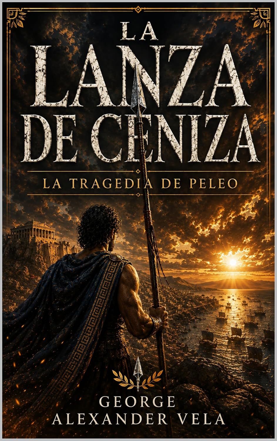 La lanza de fresno: La tragedia de Peleo — ficción literaria de mitología griega por George Alexander Vela