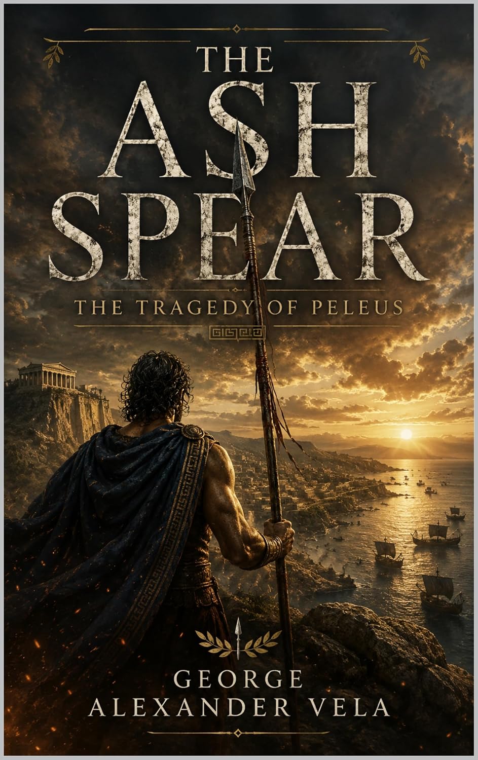 The Ash Spear: The Tragedy of Peleus — Greek mythology literary fiction by George Alexander Vela